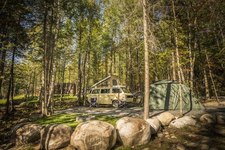 site de 2 services - Camping Aventure Mégantic