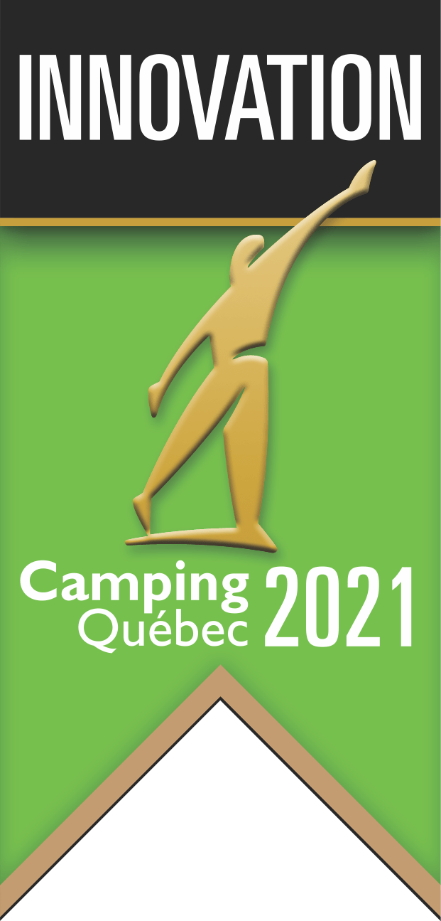 Lauréat Innovation 2021 Camping Québec