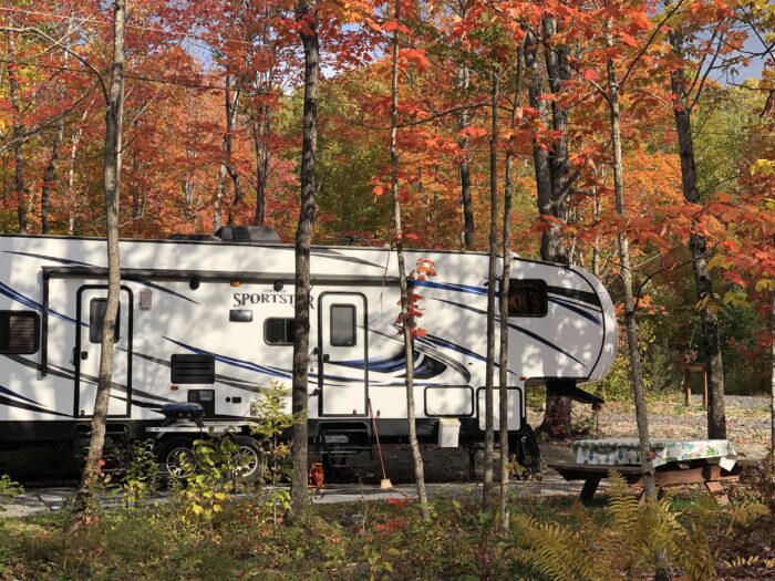 Couleurs d'automne - Camping Aventure Mégantic