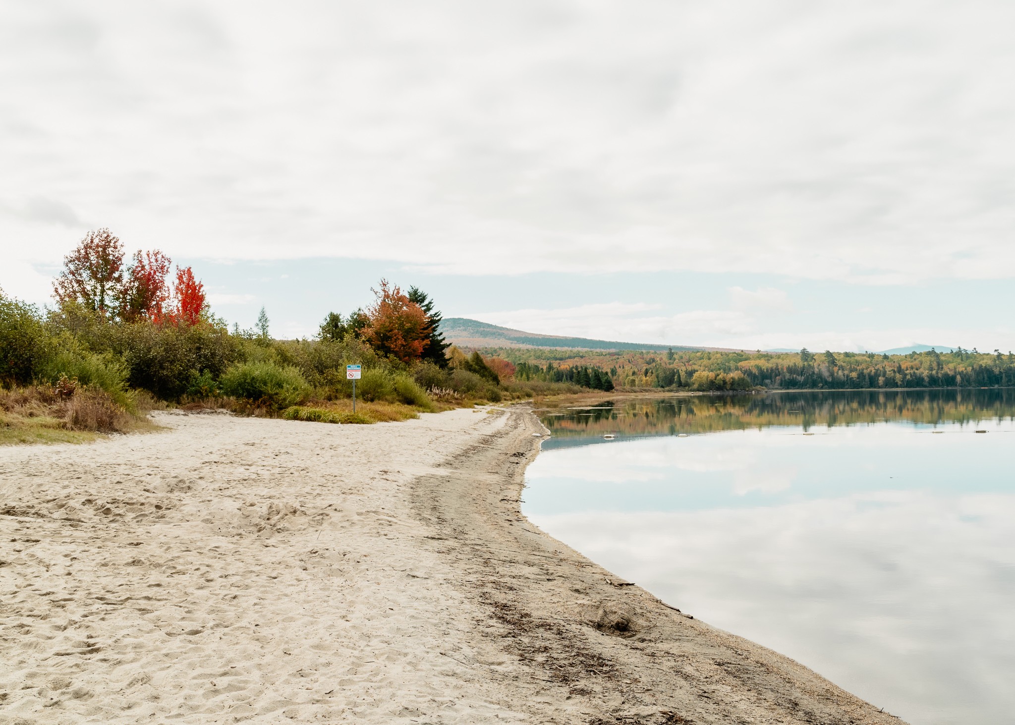 Plage du lac Aux Araignées - Camping Aventure Mégantic