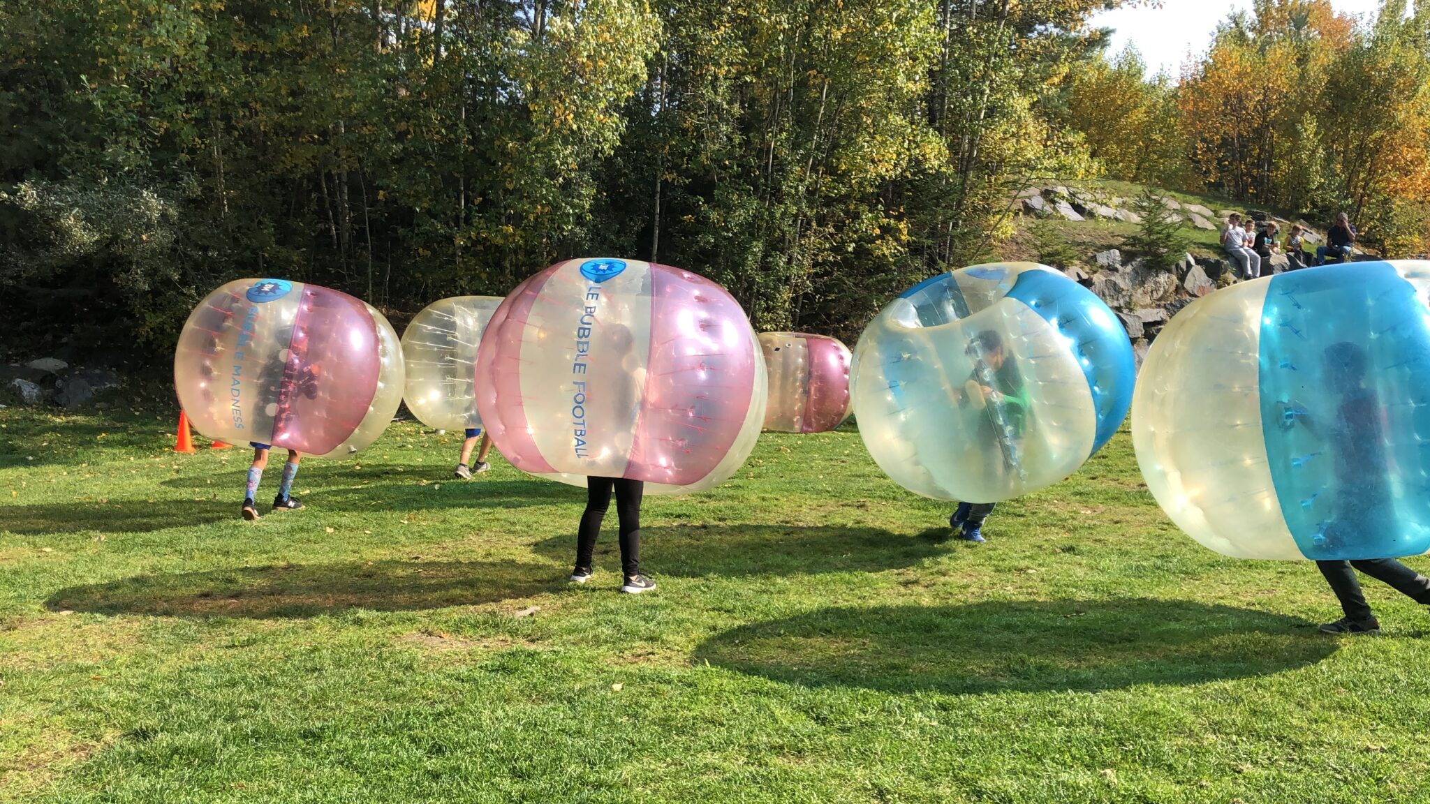Bubble football - Camping Aventure Mégantic