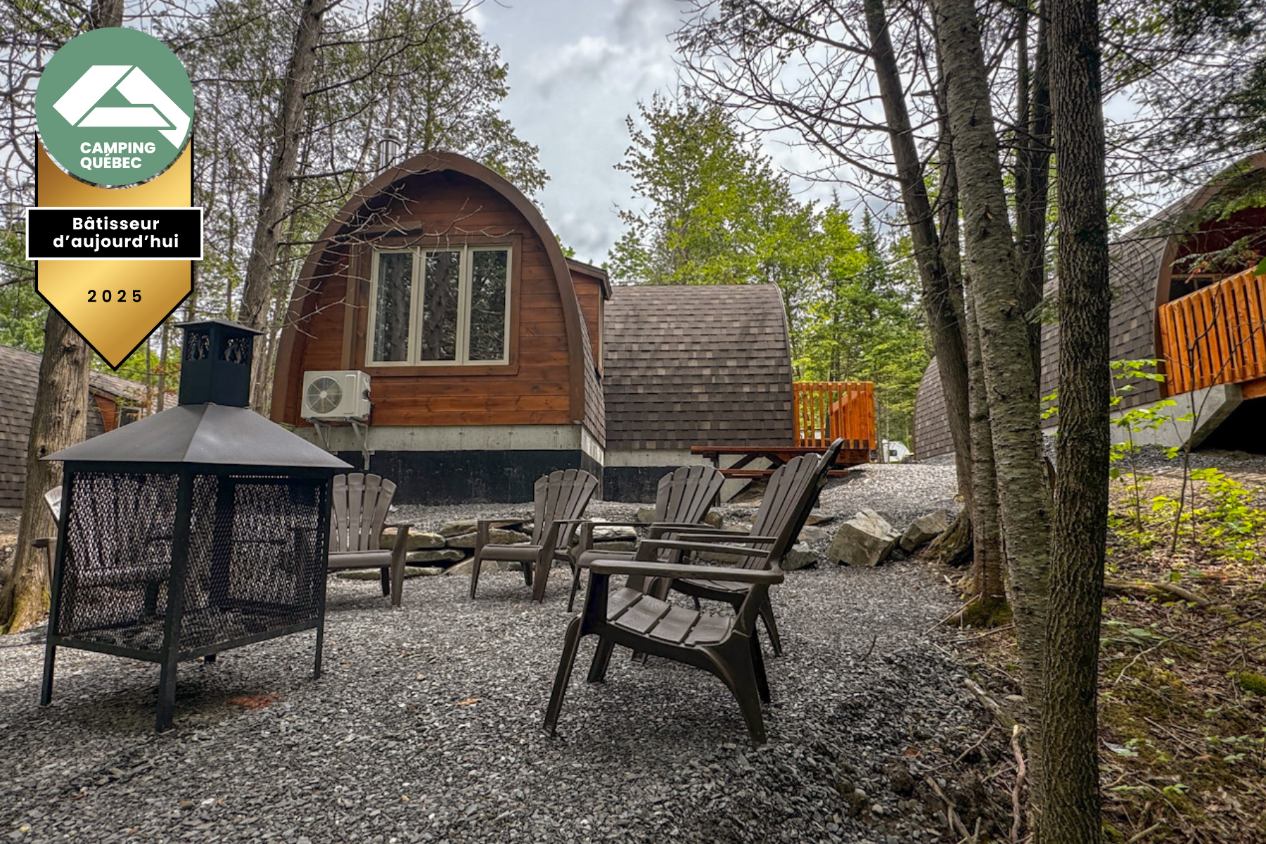 Bâtisseur 2025 - Camping Aventure Mégantic