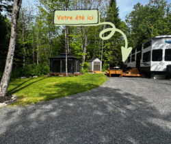 Saisonnier Camping Aventure Mégantic