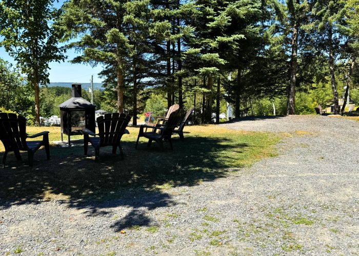 Emplacement 3 services signature - Camping Aventure Mégantic