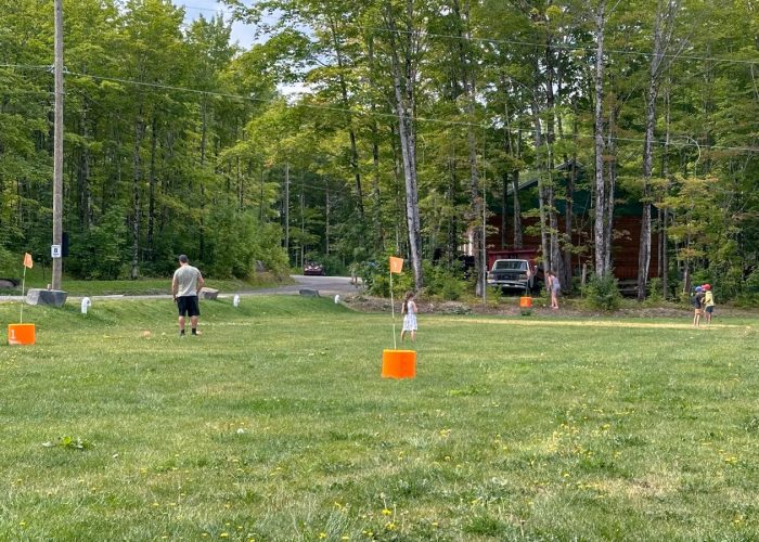 Animation - bucket golf - Camping Aventure Mégantic