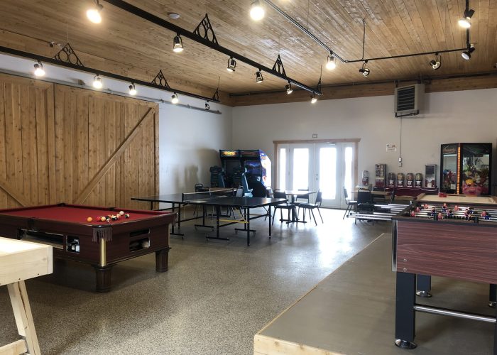 Salle de jeu - Camping Aventure Mégantic