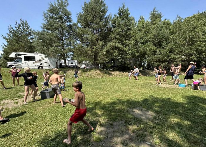 Balloune d'eau - Camping Aventure Mégantic