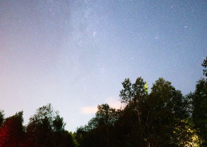 Ciel étoilé - Camping Aventure Mégantic