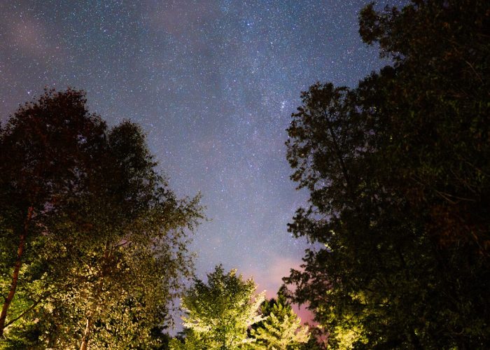 Ciel étoilé - Camping Aventure Mégantic