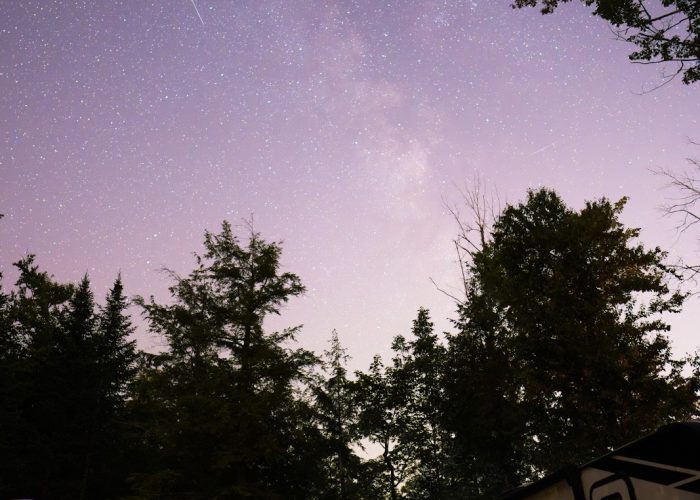 Ciel étoilé - Camping Aventure Mégantic