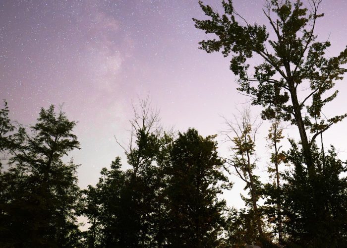 Ciel étoilé - Camping Aventure Mégantic