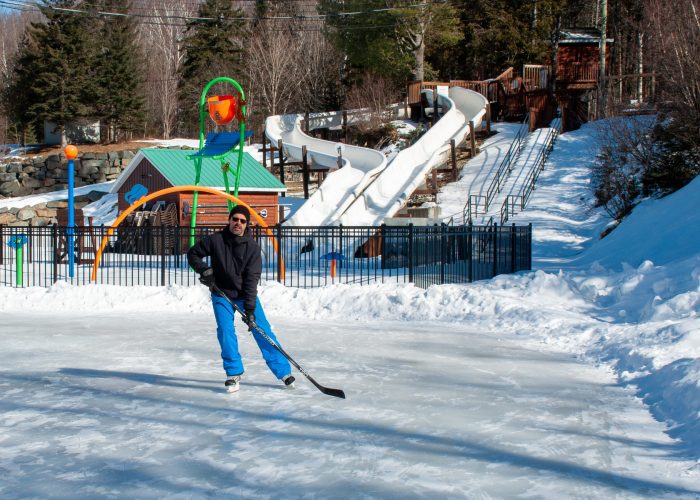 Patinoire - Camping Aventure Mégantic
