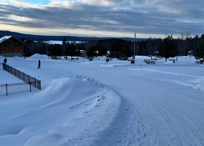 Emplacement hiver Camping Aventure Mégantic