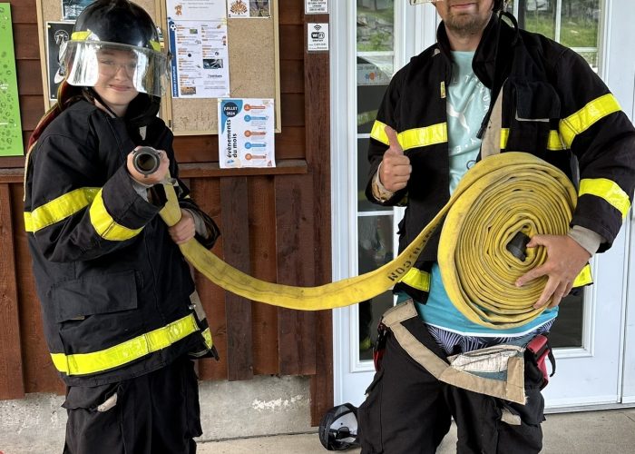 Pompiers - Camping Aventure Mégantic