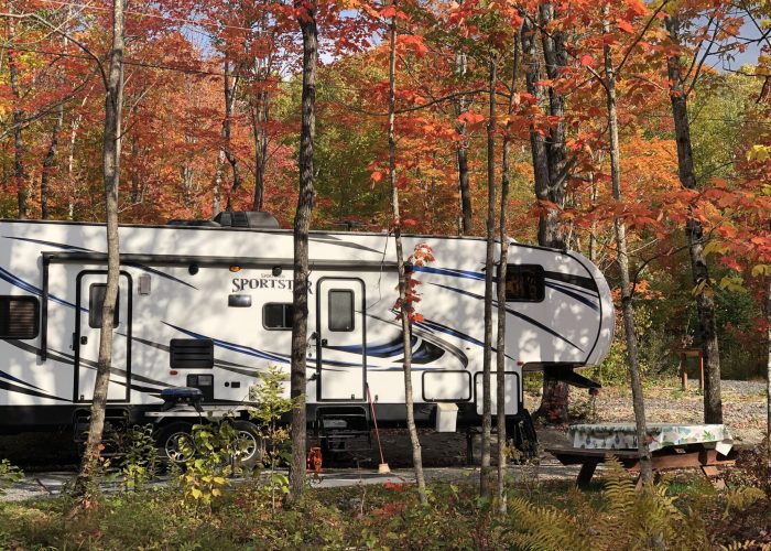 Couleurs d'automne - Camping Aventure Mégantic