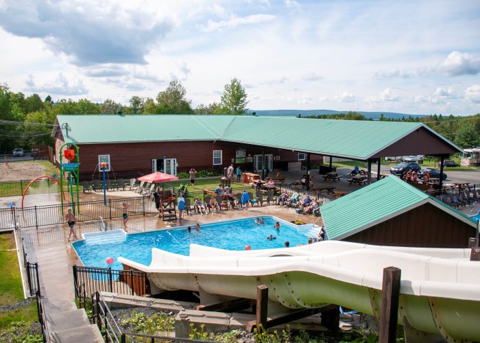 Installation aquatique - Camping Aventure Mégantic