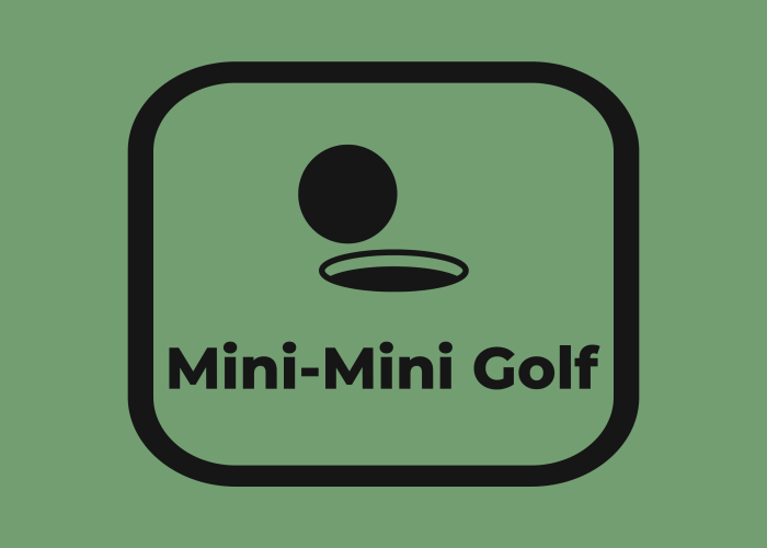 mini mini golf Camping Aventure Mégantic