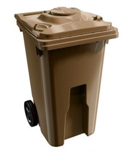 Compost bac brun