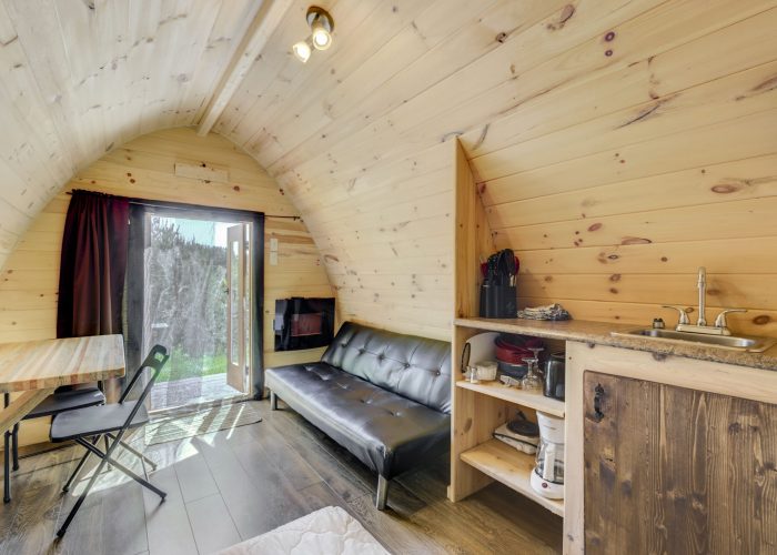Pod #140 (avec toilette) Camping Aventure Mégantic