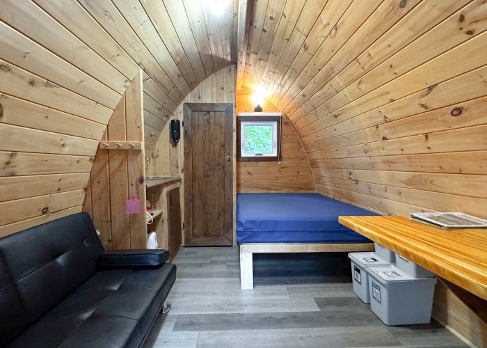 Pod #140 (avec toilette) Camping Aventure Mégantic