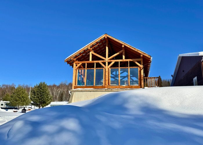 SPA hiver - Camping Aventure Mégantic