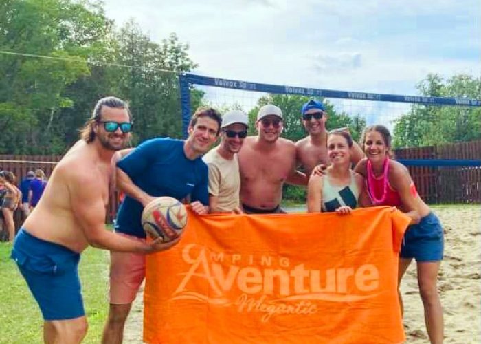 Volleyball - Camping Aventure Mégantic
