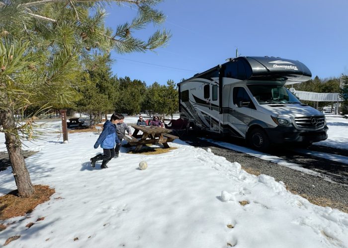 Vanlife printemps - Camping Aventure Mégantic