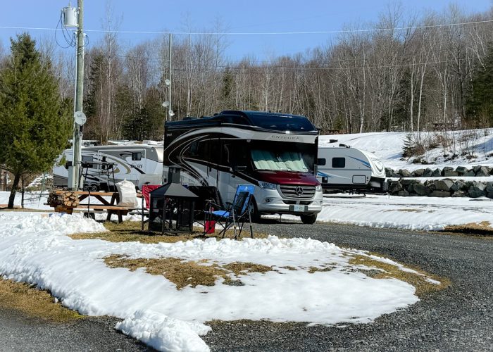 Vanlife printemps - Camping Aventure Mégantic