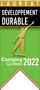 Lauréat Développement Durable - Camping Aventure Mégantic