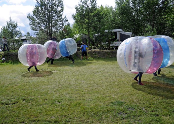 bubble foot camping aventure