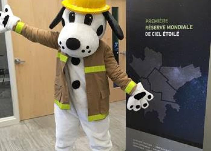 mascotte sécurité incendie