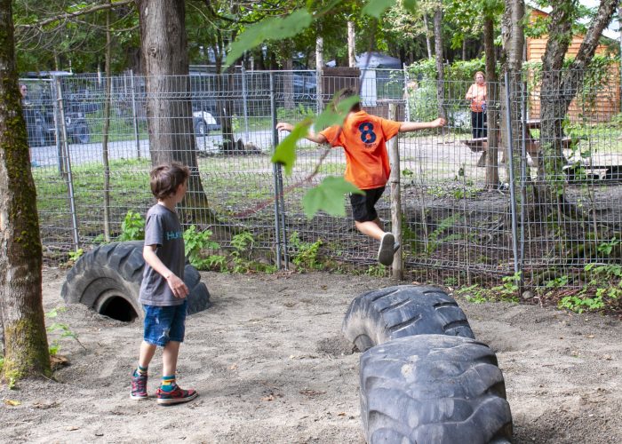 Camping Aventure Mégantic - module de jeux
