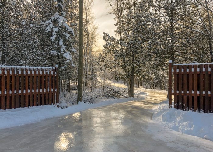 Patinoire - Camping Aventure Mégantic